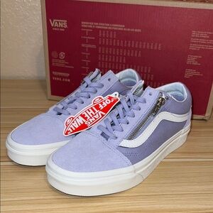 Purple vans sneakers